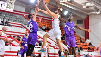 الزمالك يفوز علي المصرية للاتصالات 89 - 64 في دوري السوبر للسلة