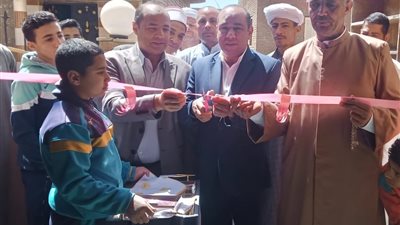 افتتاح مسجد الرحمن بمناشي أبو صير ببنى سويف