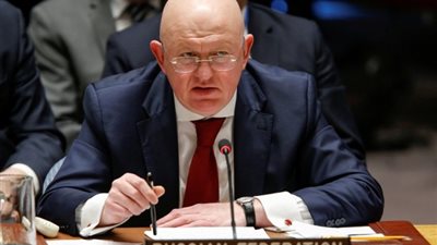 مندوب روسيا: مشروع القرار الأمريكى بوقف إطلاق النار وثيقة مسيسة