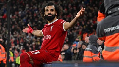 صلاح ثانى اللاعبين بقائمة الأعلى تقييما فى الدورى الإنجليزى