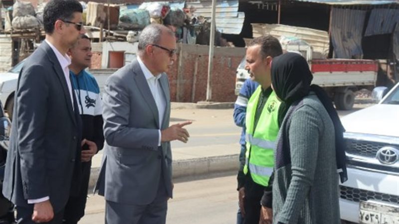 محافظ القليوبية يتابع