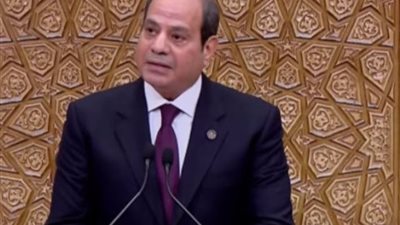 السيسى: كل التحية والتقدير لشعب مصر على تجديد الثقة لتحمل مسئولية الوطن لفترة رئاسية جديدة