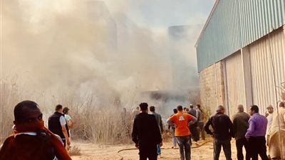 حريق محدود بمصنع زيوت بالقنطرة شرق ولا اصابات