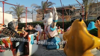 رحلة لأهالي مصابي غزه إلي وادي القمر بالمنوفية .. صور