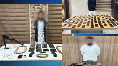 سقوط اباطرة المزاج بالاسماعيلية بحوزتهم حشيش ب3 مليون جنية