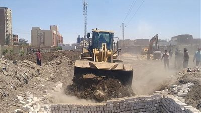 حملات مُكبرة لإزالة التعديات على الأراضي الزراعية بالإسكندرية