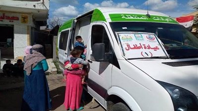 قافلة طبية جديدة بإحدي قري مركز سيدي سالم لمدة يومين