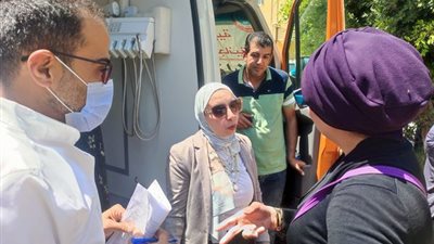 قافلة حياة كريمة الطبية تعالج أهالي الشهيد خيري بالإسماعيلية