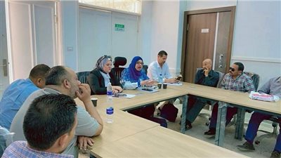 ندوة تثقيفيةحول اصابات العمل والحوادث الجسيمةبتضامن المنيا