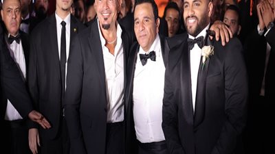 نجوم الفن يتألقون فى حفل زفاف نجل محمد فؤاد.. صور