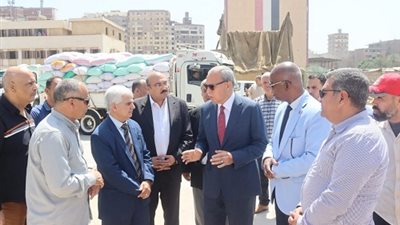الهجان في جولة ميدانية بصوامع القليوبية