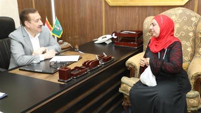 محافظ المنوفية يواصل لقاءاته اليومية بالمواطنين