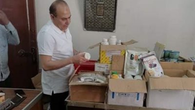 ضبط ٢٧٠ عبوة لـ٤٧ صنف دواء بيطري مخالف ببلبيس