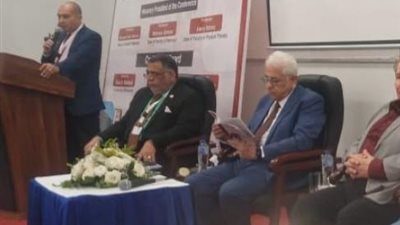 عكاوى يشارك فى المؤتمر الطبى الدولى لجامعة ميريت