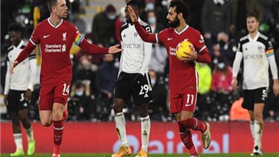 مشاهدة مباراة ليفربول وفولهام في الدوري الإنجليزي
