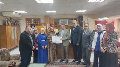 البحيرة الاولى على الجمهورية في مسابقة المدرسة المنتجة