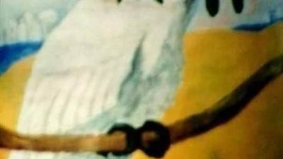 لوحة معبرة للفنان التشكيلي العالمي أمير وهيب في ذكرى تحرير سيناء