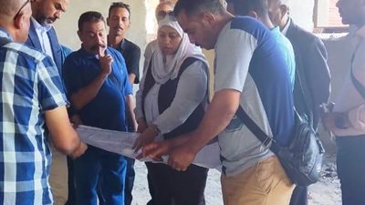 نائب محافظ أسوان تتابع جهودإستكمال مشروع إنشاء مبنى مديرية الشباب