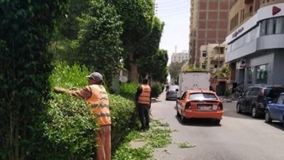 مسطحات وميادين الإسماعيلية تتجمل لإستقبال زوار شم النسيم