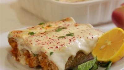طريقة صحية لعمل رول الدجاج