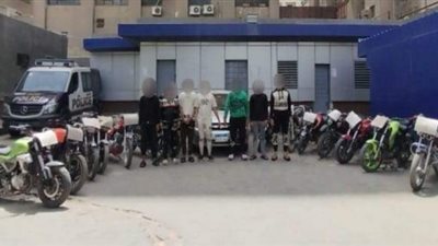 الأمن يسقط حرامية 