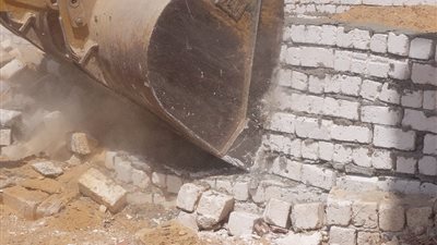 أزالة 49 حالة تعد ببنى سويف