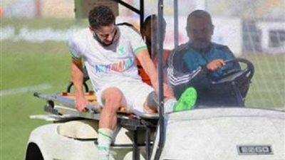 المصري يعلن إصابة محمد الشامي بجزع فى رباط الركبة