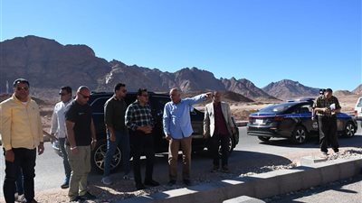 وزير الرياضة يتفقد مركز تدريب المرتفعات بسانت كاترين لأبطال مصر