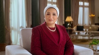 انتصار السيسي : كل عام وأقباط مصر جميعا بخير وسلام بمناسبة عيد القيامة المجيد