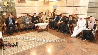 محافظ المنوفية يهنئ الأخوة الأقباط بمناسبة عيد القيامة المجيد