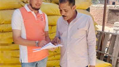 2 طن ونصف اسمدة واسمنت و100 كيلو سكر مجهول بشبراخيت