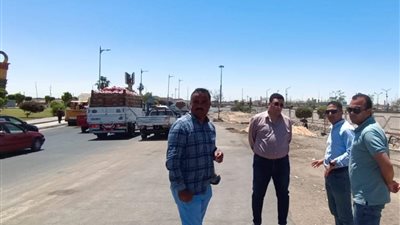 رئيس جهاز العبور يتفقد البدء في اعمال التوسعة لمخرج المدينة