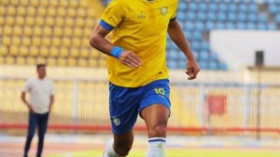 عبدالرحمن مجدي أفضل لاعب بمباراة الإسماعيلي والداخلية