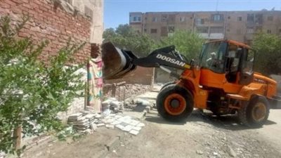 الموجة 22 ترفع ١٩٣ إشغال من حي ثالث الإسماعيلية