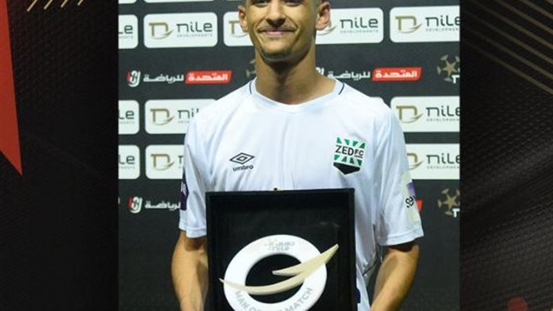 أحمد عاطف أفضل لاعب