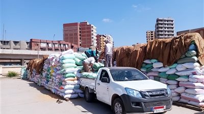 توريد 5871 طن و 962 كيلوا قمح اليوم لشون إيتاى البارود
