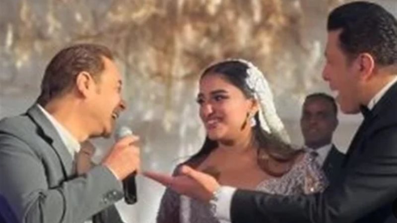 مصطفى كامل فى زفاف