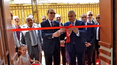 محافظ سوهاج ورئيس النيابة الإدارية يفتتحان مقر الهيئة بمدينة ناصر