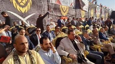 بدء مؤتمر اتحاد القبائل العربية بالمنصورية