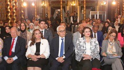حجازي يشهد احتفالية وزارة الهجرة 