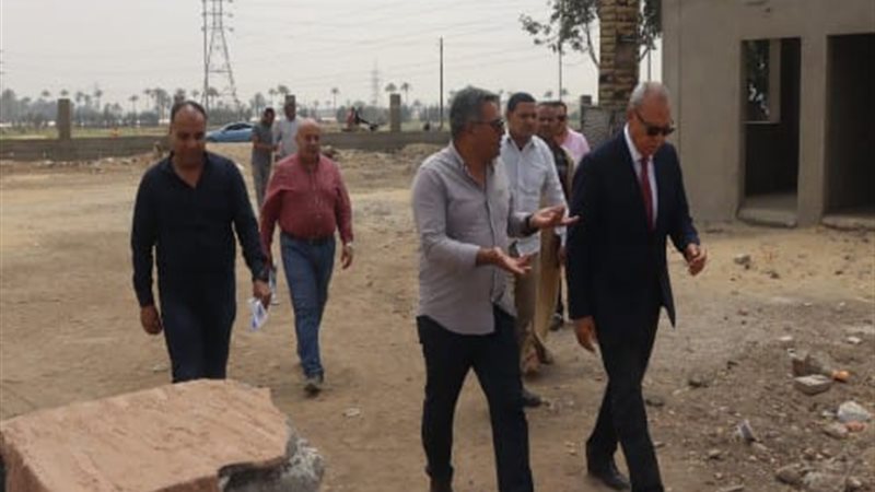 محافظ القليوبية يتفقد
