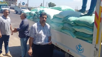 توريد 6579 طن و 903 كيلوا قمح اليوم لشون إيتاى البارود