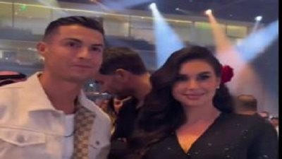 ياسمين صبرى تريند.. ظهرت مع كريستيانو رونالدو لأول مرة