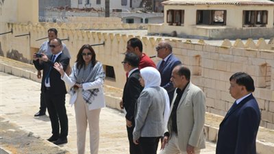 نائب محافظ البحيرة تستقبل وفد لجنة الشئون الخارجية الصينى