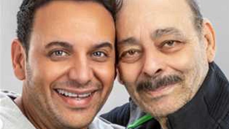 مصطفى قمر ووالده