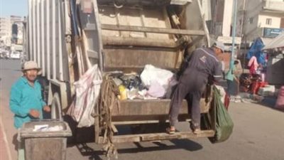 تكثيف حملات النظافة بمدن مطروح للحفاظ علي البيئة