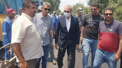 محافظ القليوبية يتفقد مشروعات مبادرة حياة كريمة بشبين القناطر