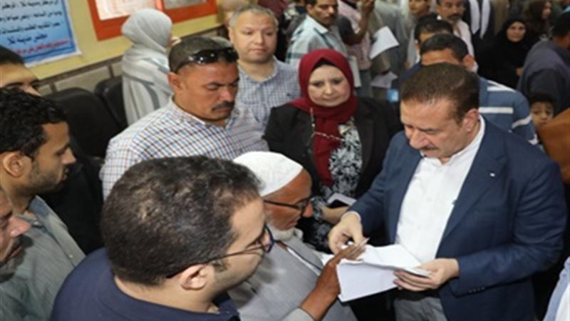 محافظ المنوفية يتفقد