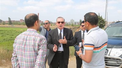 محافظ كفرالشيخ يتابع بدء أعمال إنشاء مصنع تدوير المخلفات الصلبة