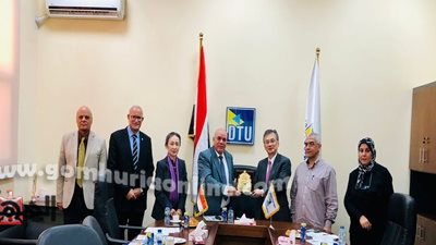 سفير اليابان بمصر يزور جامعة الدلتا التكنولوجية بالمنوفية